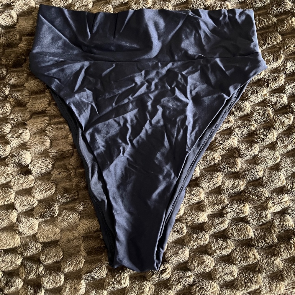 Aerie high cut cheeky bikini bottom